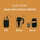 thumbnail image 3 of Stainless Steel Mason Jar Ice Coffee Maker Ice Tea Infuser Thick Mesh, 3 of 5