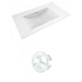 thumbnail image 1 of American Imaginations 35.5-in. W 3H8-in. Ceramic Top Set In White Color AI-20748, 1 of 1
