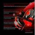 thumbnail image 6 of LED Gaming Headset With Mic 3.5mm Stereo Bass Surround Headphone For PC PS4 Xbox, 6 of 6