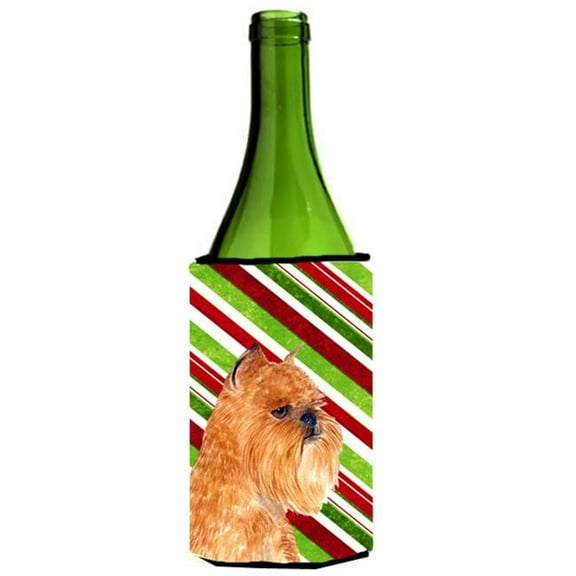 Brussels Griffon Holiday Christmas Wine Bottle  Hugger - 24 oz.