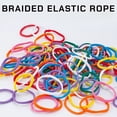thumbnail image 7 of Weaving Loom Loops, Elastic Potholder Loops, Assorted Colors Loom Loops Refills, Weaving Loom Toys for Kids Adults DIY Crafts Supplies 12 Colors 192PCS, 7 of 7