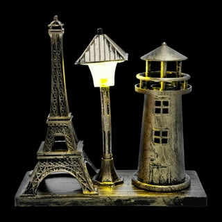 Eiffel Tower】Acrylic Colorful Wine Holder LED Luminous Growing