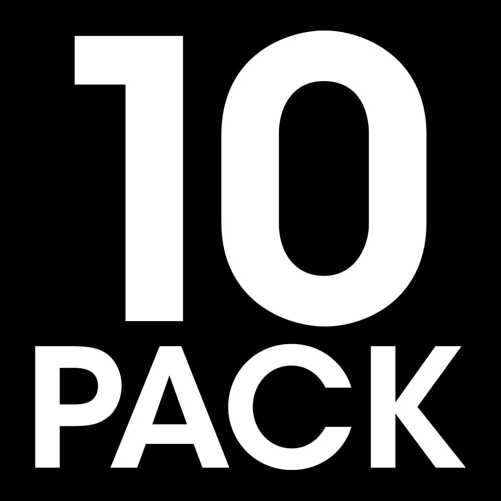 Cmple - 10 Pack Cat5e Ethernet Cable 7ft Computer Router Cables with RJ45 Connectors 1Gbps Ethernet Patch Cord 350Mhz Lan Wire - Black
