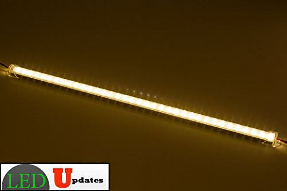 LEDupdates 2pcs 20" LED kitchen Under Cabinet Light Warm white with UL Ac Adapter
