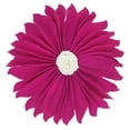 thumbnail image 2 of Fennco Styles Handmade Garden 3D Sunflower Decorative Throw Pillow 13" Round, 2 of 7
