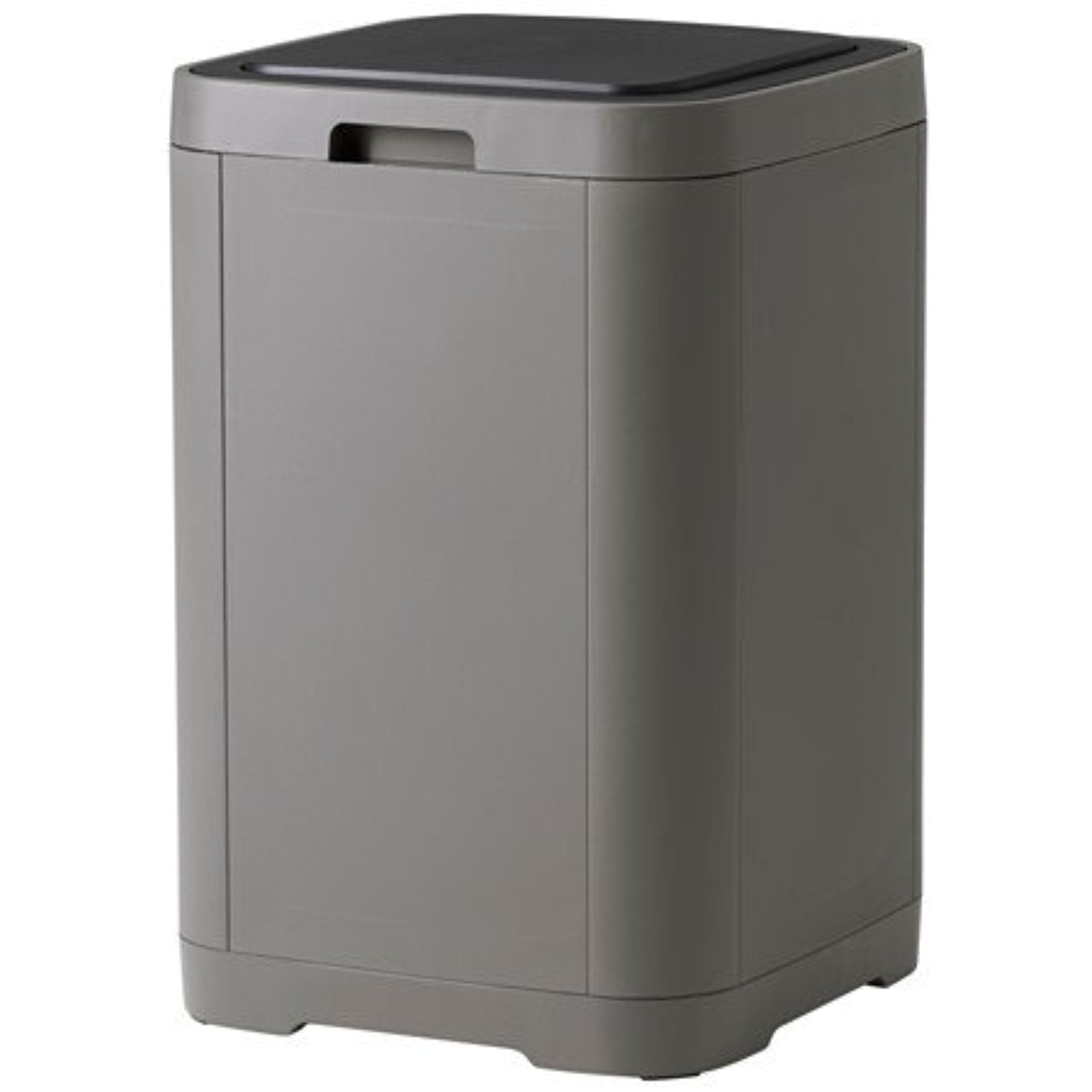 KNÖCKLA Step trash can, dark gray, 7 gallon - IKEA