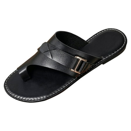 

Cathalem Women s Sandals Outdoor Casual Walking Sandals Women Summer Flip Flops(Black 39)