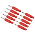thumbnail image 2 of MM Banana Plug,10pcs Banana Plug 4mm/0.2in Brass Banana Plug Electrical Plug Exceptional Value, 2 of 14