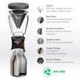 thumbnail image 5 of asobu Coldbrew Cafetera portátil de preparación fría con jarra de acero inoxidable 18/8 aislada al vacío de 34 oz sin Bpa (negro), 5 of 5