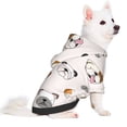 thumbnail image 2 of Haiem Bulldog Face for Winter Dog Hoodie Sweatshirts with Pockets Warm Dog Clothes for Small Dogs Chihuahua-XX-Large, 2 of 7