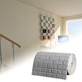 thumbnail image 6 of Tongina Wall Panels Foam Wallpaper Decorative Modern Textured Waterproof 3D Wall Sticker for Backsplash Bathroom Farmhouse Gray, 6 of 8