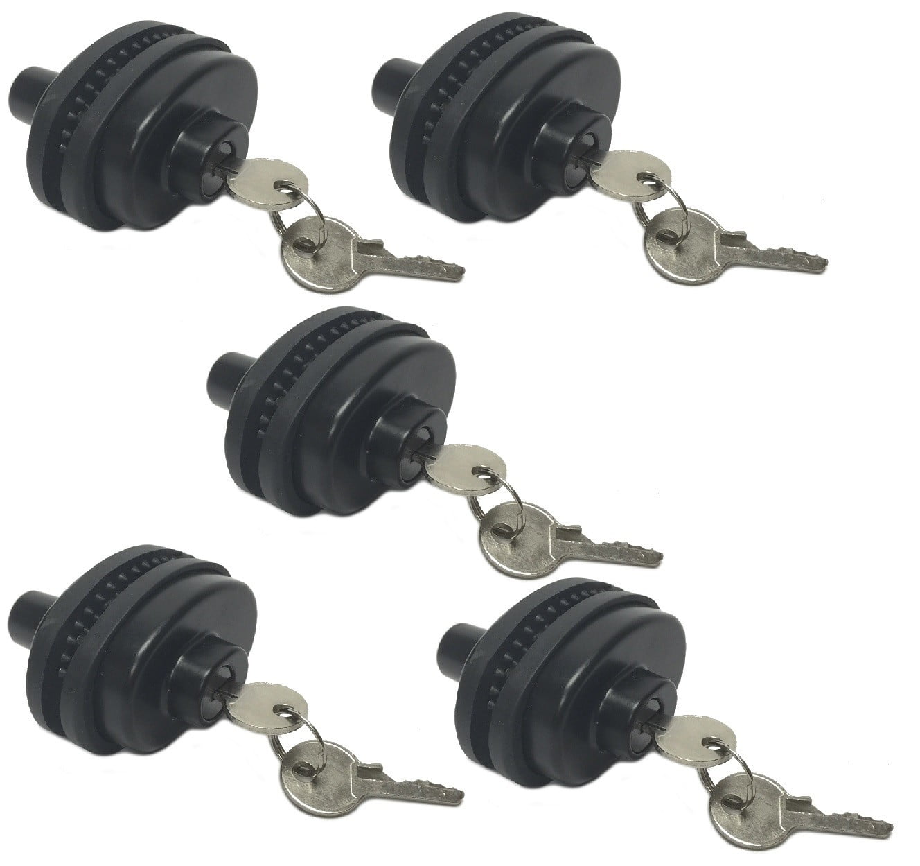 Set of 5 Keyed Alike Trigger Gun Locks Safety Universal Firearms Pistol