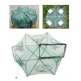 thumbnail image 3 of Crab Trap, Polygon Collapsible and Foldable Fish Trap Bait Net Stainless Steel Frame Can Catch Fish, Shrimp, SmallFish, 3 of 7