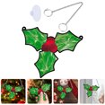 thumbnail image 2 of OFFIGAM Acrylic Christmas Hanging Ornament 1 Set Window Door Wall Decor 15.2x12.7cm Festive Party Supply 5.97X4.99X0.08in, 2 of 9