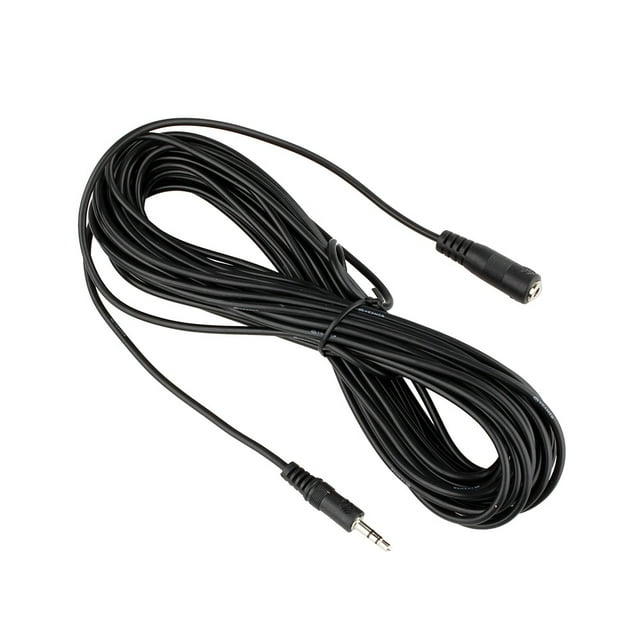 Ir Infrared Emitter Repeater Extending Cable Extra Ir Receiver Infrared Receiver Extender Remote Control Extender Cable 10M 32FT 3.5mm IR Infrared Repeater Jack Extension Audio