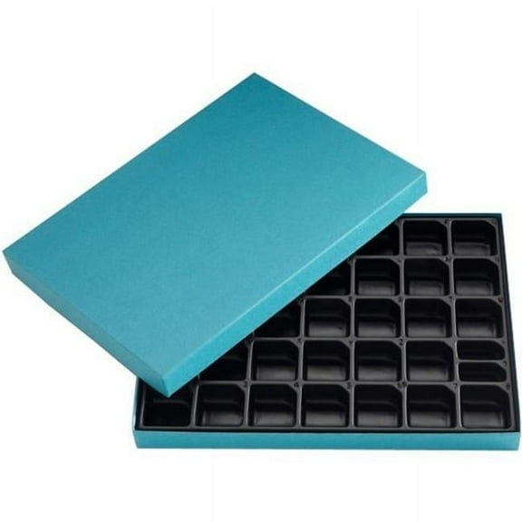 13-3/8 L x 9-7/8 W Letter Storage Box - Blue