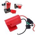 thumbnail image 4 of Adaptateur de Batterie, Convertisseur de Batterie ABS Shell Résistant à l'Usure Facile à Installer avec Fusible 30A pour Bricolage, 4 of 8