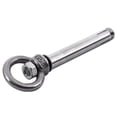 thumbnail image 1 of 8Pcs Stainless Steel Raw Style Shield Anchor Eye Bolts M6 x 82mm,Silver, 1 of 8