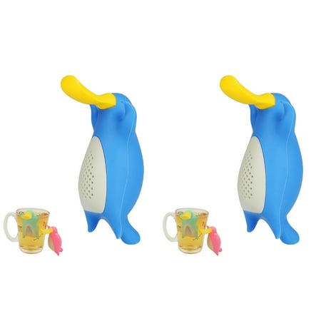 

2 PCS Tea Filter Infuser Loose Coffee Strainer Silicone Steeper Diffuser