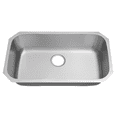 thumbnail image 3 of Tarja Una Tina Calibre 18 para Submontar YMA Home Acero Inoxidable 304 Color Plata Satinado, 3 of 6
