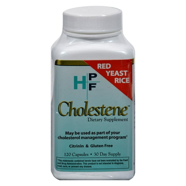 Healthy Origins Hpf Cholestene Red Yeast Rice 120 Capsules
