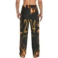 thumbnail image 3 of Daiia Men'S Happy New Year 2024 Pants,Bottoms Sleep Lounge,Pajama Pants,Pj Bottoms Drawstring And Pockets-Small, 3 of 9