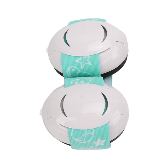 Cache-oreilles Anti-Sons pour Bébé, Cache-Oreilles pour Bébé Confortables pour le Voyage Bleu