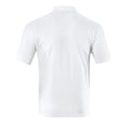 thumbnail image 5 of Mens Polo Shirt Textured Vertical Ribbed Knit Short Sleeve Tee Collared Golf Tops Fashion Casual Solid Color Shirts, #02 White, 3XL, 5 of 6