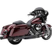 Cobra Race Pro 4" Slip-On Mufflers Black 6216RB