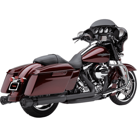 Cobra Race Pro 4" Slip-On Mufflers Black 6216RB