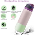 thumbnail image 2 of Pcs Funda Termo para Owala, Protector de Base de Silicona Antideslizante Compatible Para FreeSip,Para Twist,Para Owala 32 oz y 24oz Accesorios Duraderos (Blanco y negro, 24oz), 2 of 3