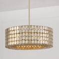 thumbnail image 5 of Capital Lighting 354141 Eliana 4 Light 22" Wide Pendant - Brass, 5 of 7