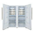thumbnail image 4 of Forno Maderno 2-28-Inch Wide Convertible Refrigerator/Freezer in White, Decorative Trim, 27.2 cu.ft, 84-Inch High, 4 of 8