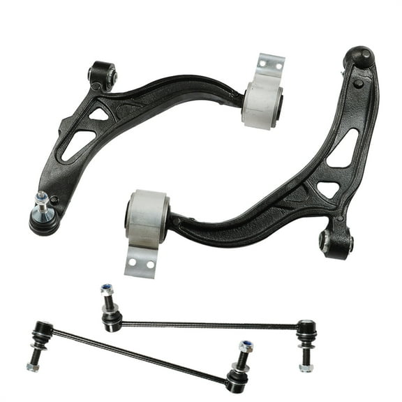 LABLT 4Pc Front Lower Control Arms Ball Joint Bushing Assembly Driver & Passenger Side Sway Bar Link Kit Replacement for 2011-2019 Ford Explorer