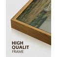 thumbnail image 4 of Drsoum Framed Canvas Wall Art Vintage Village Road Room Decor for Bathroom Bedroom Living Room - 8x10in Natural Framed, 4 of 6
