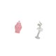 thumbnail image 5 of Jarrón De Porcelana Con Tapa Y Figura De Bailarina. Escultura Decorativa Moderna Para Arreglos Florales Y Exhibición De Ornamentos Creativos., 5 of 8