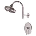 thumbnail image 5 of Essen Shower Faucet Single Metal Lever Handle, Brushed Nickel, 5 of 7