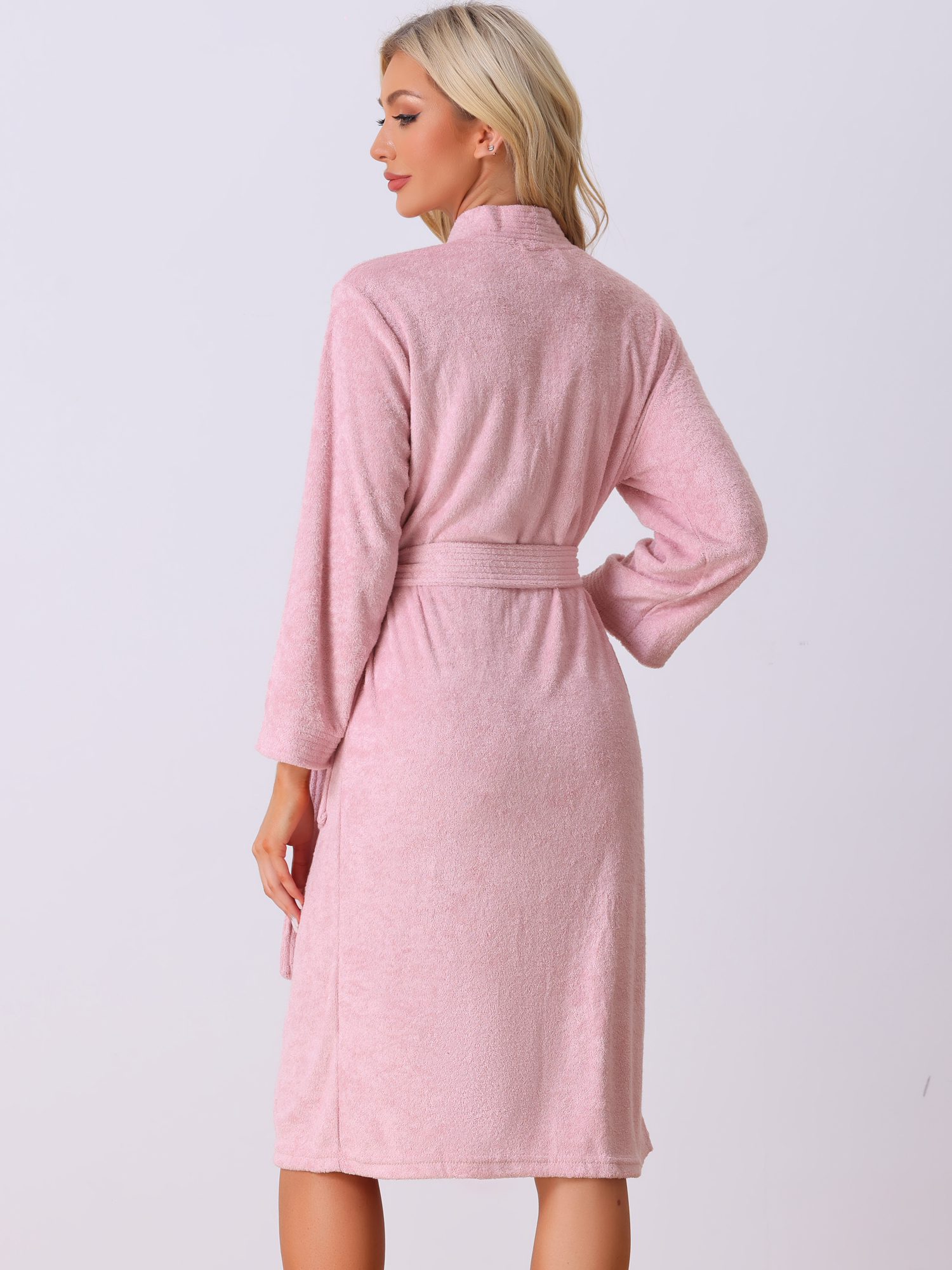 DARING DIVA Bath Robe Durable Luxury Spa Resort Hotel Bathrobe S Pink
