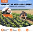 thumbnail image 3 of Weed Barrier Landscape Fabric  3*100FT Heavy Duty Garden Weed Fabric  Woven PP Weed Control Fabric  Driveway Fabric  Geotextile Fabric for Landscaping  Ground Cover  Weed Blocker Weed Mat, 3 of 5