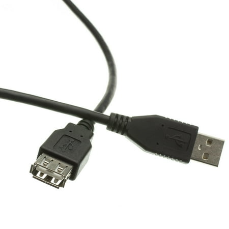 6ft Black USB 2.0 Extension Cable price history on PriceWatchPro