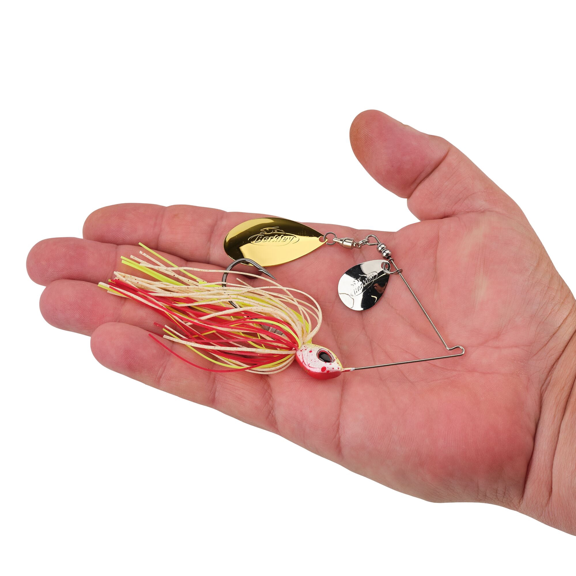 Berkley Power® Blade Standard, Spinnerbaits, Hot Slaw/Silver + Gold (1 Count)