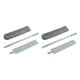thumbnail image 3 of Matsuzay Removedor de polvo de microfibra portátil telescópico ajustable desmontable lavable EVA ventana gabinete cepillo herramienta de Type1 NO1, 3 of 6