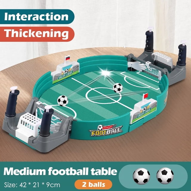Juguete de mesa de futbolín para niños de 4 a 14 años