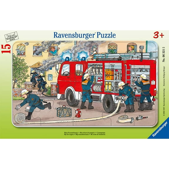 Ravensburger 15 Piece Puzzle Fireman 063215
