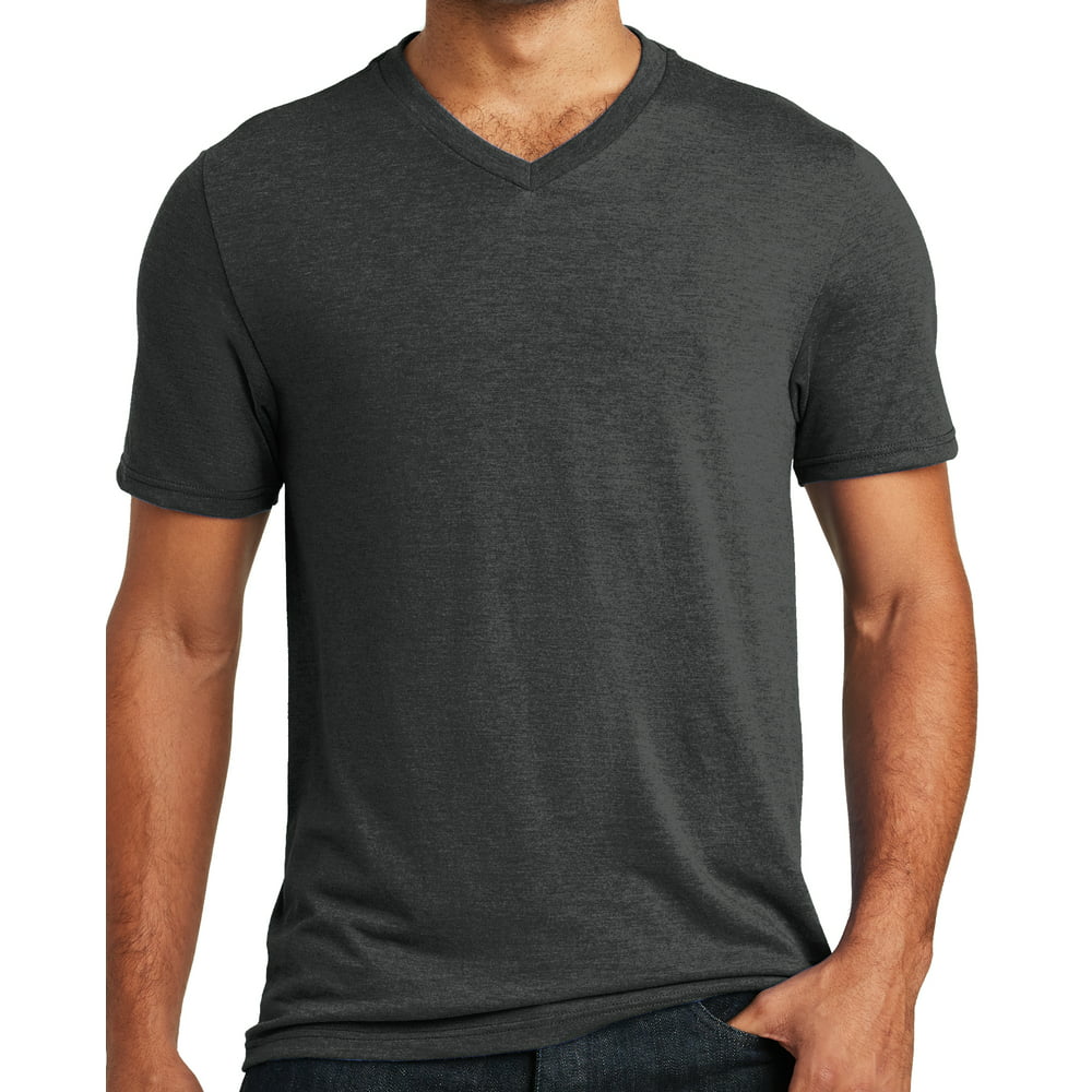 Buy Cool Shirts - Mens Lighweight TriBlend V-neck Tee Shirt, Black ...