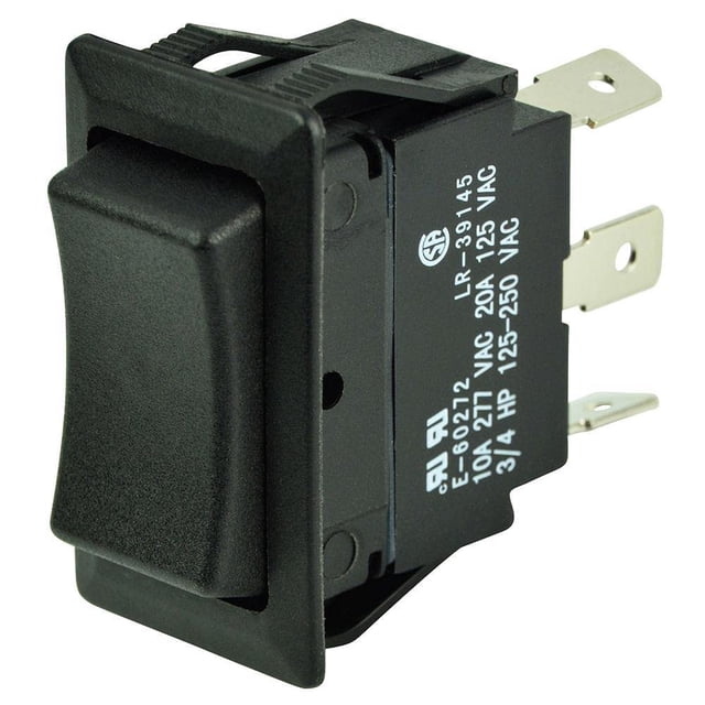 Interruptor basculante BEP 1001711 SPDT (encendido) /apagado/encendido 12 V DC 25 A
