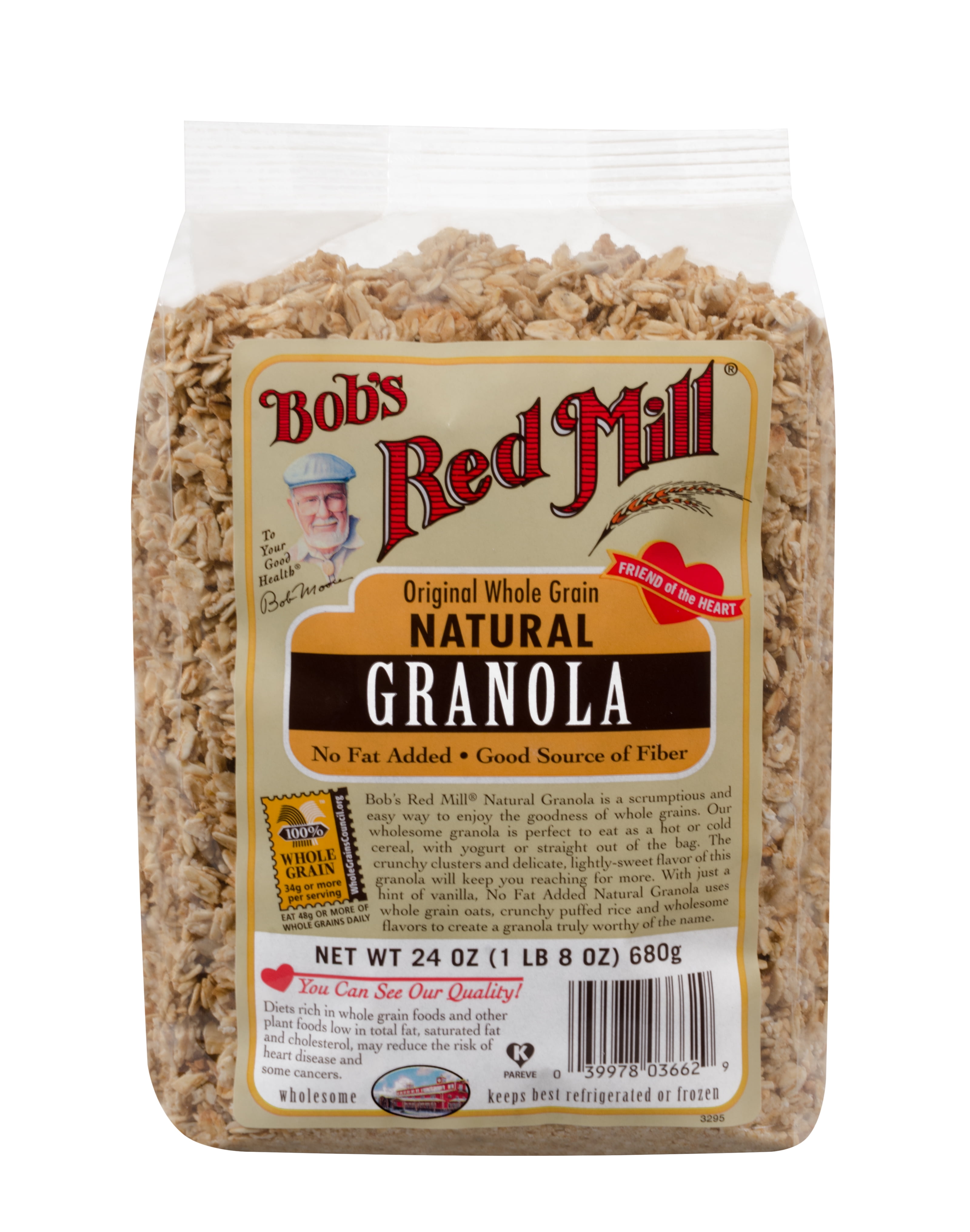 Bobs Red Mill Granola, Natural, 24 Oz