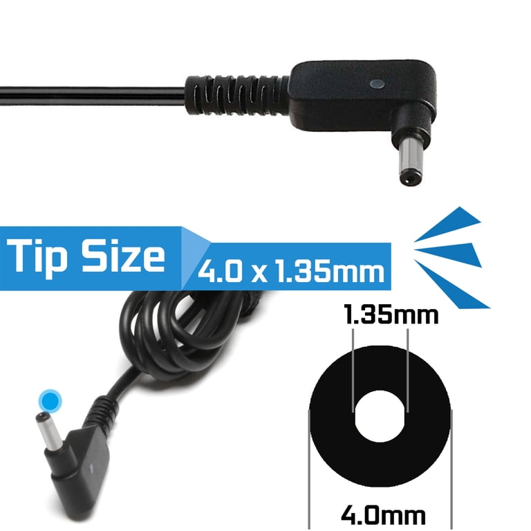 45W/33W Laptop Charger For ASUS - Replacement AC Adapter Power Supply Compatible With UX330, UX360, UX305, X540, X541, F553, K556, Taichi & Many More Models (19V)