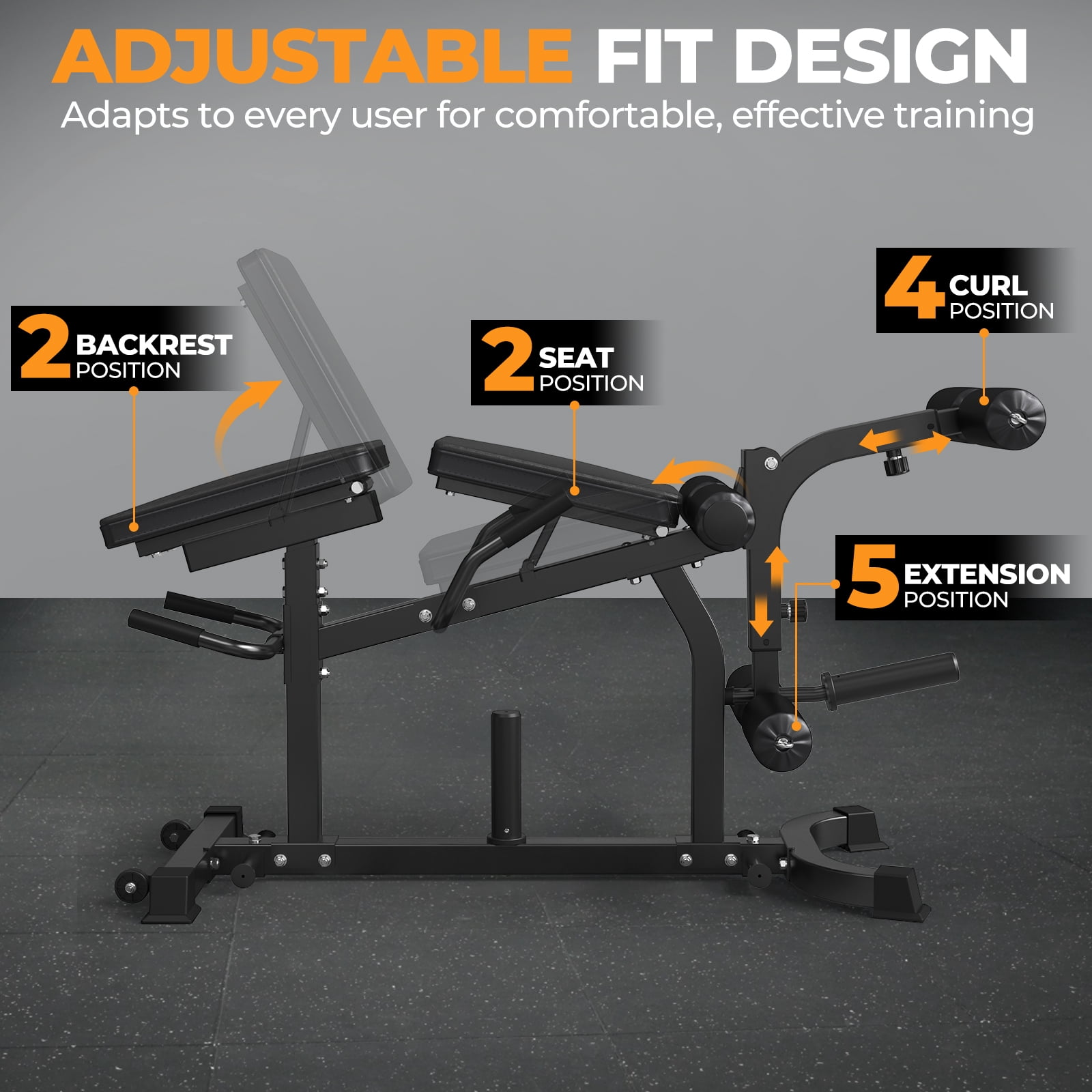 Leg Inner Thai Machine Leg Extension and Curl Machine, Adjustable Seated Thailand | Ubuy