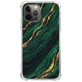 thumbnail image 1 of Green Gold Marble Case for iPhone 11 Pro Max,Aesthetic Art Design TPU Shock-proof Cover Case, 1 of 6
